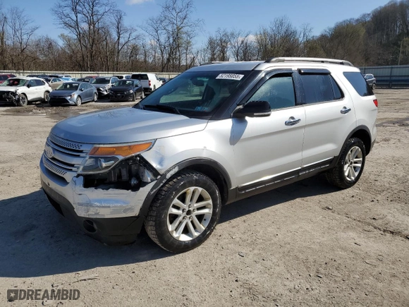 2014 Ford Explorer XLT with VIN 1FM5K8D80EGA20113, listed as a Copart auction lot 52195855 with 167,808 mi miles and Salvage Title. Bid and sale history available at carsss.com. Image 1.