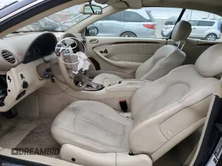 2006 Mercedes-Benz CLK 350 with VIN WDBTK56G26T063132, listed as a Copart auction lot 44773745 with 113,435 mi miles and Salvage title. Bid and sale history available at DreamBid. Image 7.
