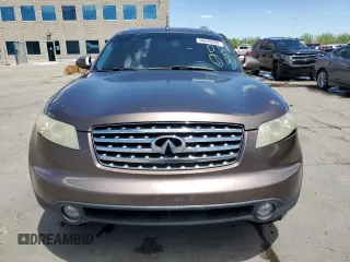 2004 Infiniti FX35 with VIN JNRAS08WX4X225689, listed as a Copart auction lot 56249284 with 175,719 mi miles and Salvage Title. Bid and sale history available at carsss.com. Image 5.