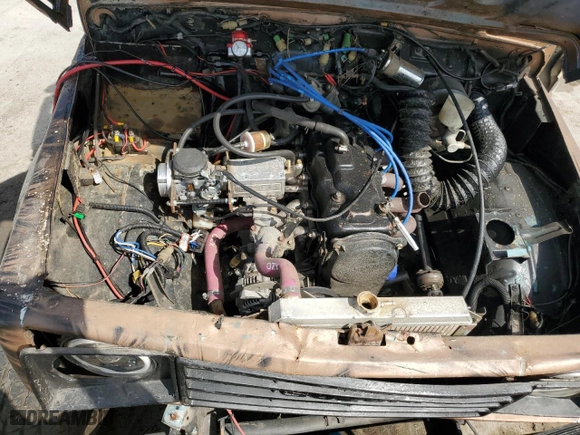 1988 Suzuki Samurai with VIN JS4JC51C6J4271251, listed as a Copart auction lot 44574795 with 14,542 mi miles and Salvage Title. Bid and sale history available at carsss.com. Image 12.