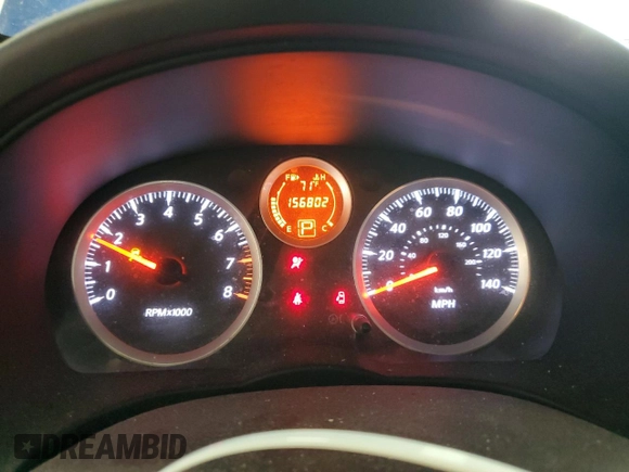 2012 Nissan Sentra S with VIN 3N1AB6AP9CL658827, listed as a Copart auction lot 58127275 with 156,802 mi miles and Salvage title. Bid and sale history available at DreamBid. Image 9.