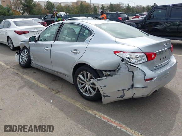 2017 Infiniti Q50 Premium z VIN JN1EV7AP5HM731123, wystawiony jako IAAI lot #41795396 z przebiegiem 151 948 mil mil oraz . Historia ofert i sprzedaży dostępna na DreamBid. Obrazek 3.