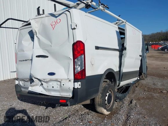 2023 Ford Transit Cargo with VIN 1FTBR1Y83PKA35032, listed as a IAAI auction lot 41439789 with Not Provided miles and . Bid and sale history available at DreamBid. Image 4.