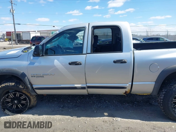 2005 Dodge 2500 SLT with VIN 3D7KS28C75G865201, listed as a IAAI auction lot 41966057 with 201,068 mi miles and . Bid and sale history available at DreamBid. Image 14.