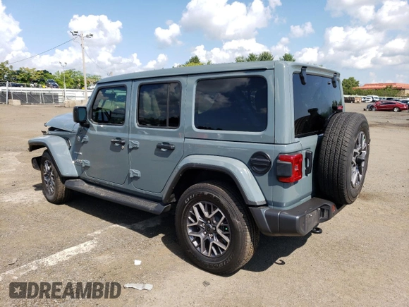 2024 Jeep Wrangler Sahara with VIN 1C4PJXEGXRW269062, listed as a Copart auction lot 64576895 with 2,159 mi miles and Salvage title. Bid and sale history available at DreamBid. Image 2.