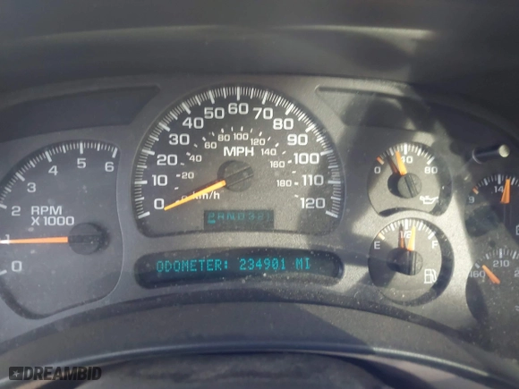 2003 Chevrolet Tahoe LS with VIN 1GNEC13Z93R107570, listed as a IAAI auction lot 41809679 with 234,901 mi miles. Bid and sale history available at carsss.com. Image 7.