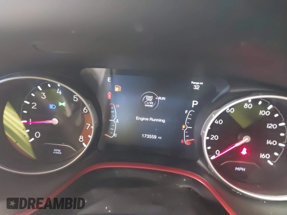 2018 Jeep Compass Trailhawk with VIN 3C4NJDDB3JT234529, listed as a IAAI auction lot 41973123 with 173,559 mi miles and . Bid and sale history available at DreamBid. Image 7.