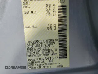 2015 Nissan Altima 2.5 z VIN 1N4AL3AP1FN341577, wystawiony jako Copart lot #56374785 z przebiegiem 162 255 mil mil oraz Szkoda całkowita • Salvage title. Historia ofert i sprzedaży dostępna na DreamBid. Obrazek 12.