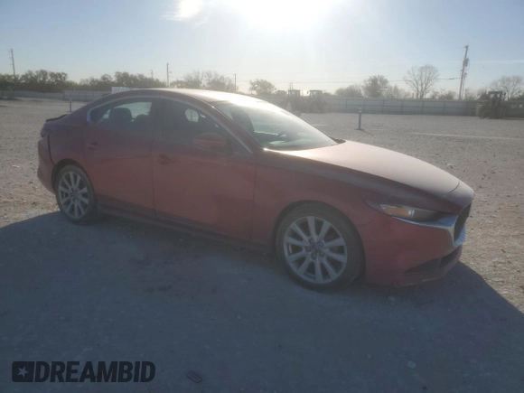 2021 Mazda 3 Select with VIN 3MZBPABM9MM207755, listed as a Copart auction lot 49147705 with 47,157 mi miles and Salvage Title. Bid and sale history available at DreamBid. Image 4.