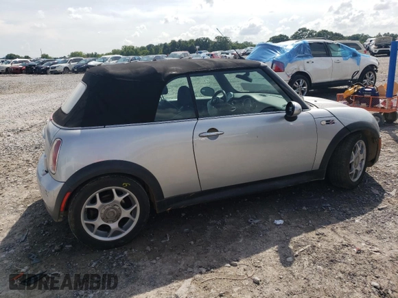 2008 MINI Convertible S с VIN WMWRH33508TU81576, выставлен на аукционе Copart как лот 60684675 с пробегом 145 344 миль миль и Списание • Salvage title. История ставок и продаж доступна на DreamBid. Изображение 3.