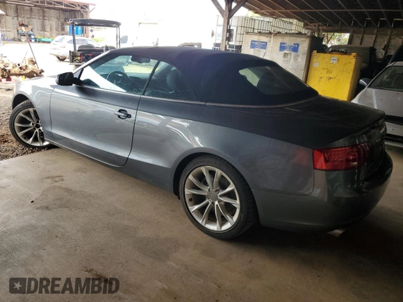 2013 Audi A5 Premium Plus z VIN WAULFAFH8DN003166, wystawiony jako Copart lot #51635015 z przebiegiem 73 022 mil mil oraz Szkoda całkowita • Salvage title. Historia ofert i sprzedaży dostępna na DreamBid. Obrazek 2.