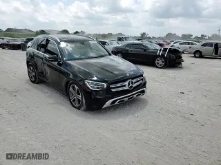 2020 Mercedes-Benz GLC with VIN WDC0G8DB3LF755824, listed as a Copart auction lot 53195425 with 50,307 mi miles and Non Repairable. Bid and sale history available at carsss.com. Image 14.