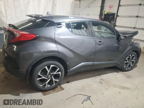 2018 Toyota C-HR XLE with VIN NMTKHMBX4JR051260, listed as a Copart auction lot 49217265 with 153,149 mi miles and Salvage Title. Bid and sale history available at DreamBid. Image 3.