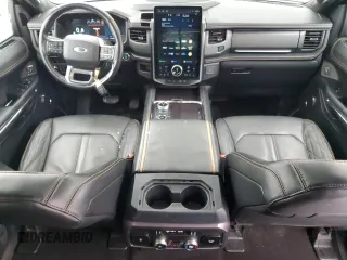 2022 Ford Expedition Platinum with VIN 1FMJU1MTXNEA47383, listed as a Copart auction lot 87005364 with 28,696 mi miles and Salvage title. Bid and sale history available at DreamBid. Image 8.