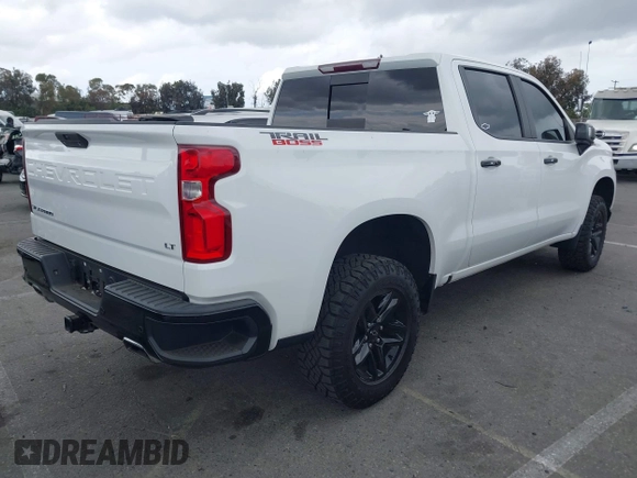 2019 Chevrolet Silverado 1500 LT Trail Boss with VIN 3GCPYFED5KG152909, listed as a IAAI auction lot 42125631 with 69,046 mi miles and . Bid and sale history available at DreamBid. Image 4.