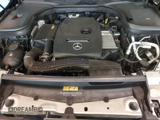 2017 Mercedes-Benz GLC with VIN WDC0G4JB4HF141109, listed as a Copart auction lot 61397772 with 44,392 mi miles. Bid and sale history available at carsss.com. Image 7.