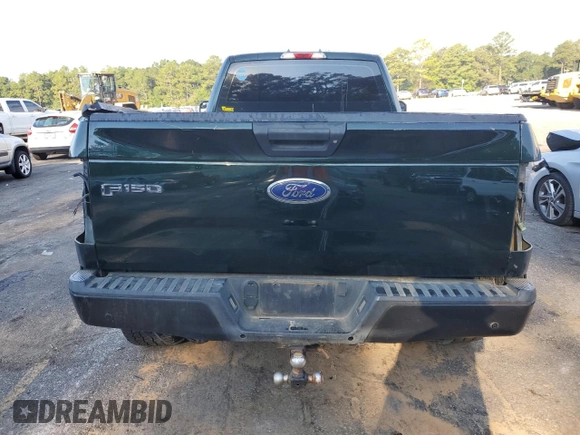 2017 Ford F-150 XL with VIN 1FTMF1EF0HKD96241, listed as a Copart auction lot 72636114 with 130,154 mi miles and Salvage title. Bid and sale history available at DreamBid. Image 6.