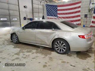 2017 Lincoln Continental Premiere with VIN 1LN6L9VK6H5624492, listed as a Copart auction lot 45559515 with 74,798 mi miles and Salvage Title. Bid and sale history available at carsss.com. Image 2.