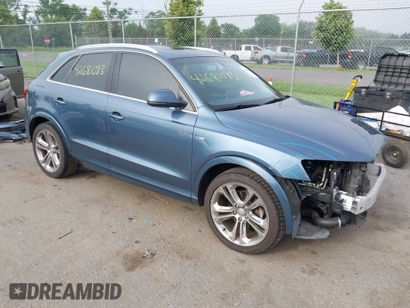 2016 Audi Q3 Prestige with VIN WA1GFCFS6GR000611, listed as a IAAI auction lot 42681093 with 106,260 mi miles and . Bid and sale history available at DreamBid. Image 1.