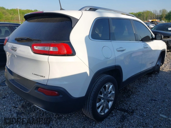 2017 Jeep Cherokee Limited with VIN 1C4PJLDB0HW516571, listed as a IAAI auction lot 42007612 with 95,318 mi miles and . Bid and sale history available at DreamBid. Image 4.