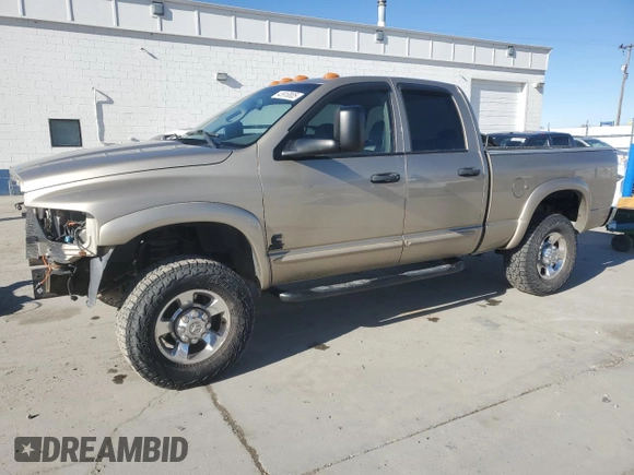 2003 Dodge Ram 2500 ST with VIN 3D7KU28C53G830759, listed as a Copart auction lot 43910005 with 283,955 mi miles and Salvage Title. Bid and sale history available at carsss.com. Image 1.