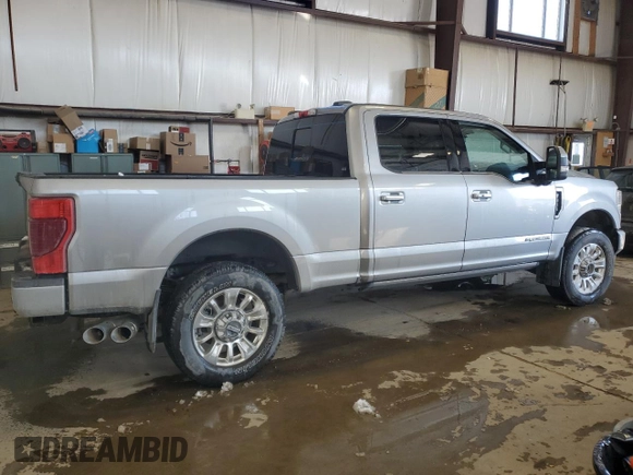 2020 Ford F-350 XL with VIN 1FT8W3BT5LEE54715, listed as a Copart auction lot 47866135 with 81,175 mi miles and Salvage title. Bid and sale history available at DreamBid. Image 3.