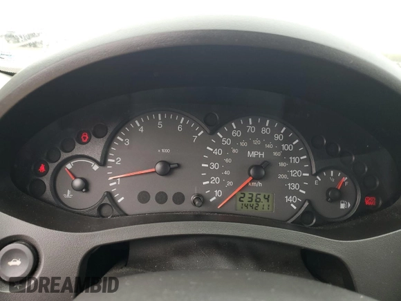 2005 Ford Focus S with VIN 3FAFP37N55R136243, listed as a Copart auction lot 49668445 with 144,211 mi miles and Salvage Title. Bid and sale history available at carsss.com. Image 9.