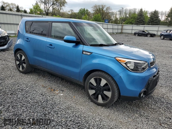2016 Kia Soul + z VIN KNDJP3A57G7359472, wystawiony jako Copart lot #56915875 z przebiegiem 42 913 mil mil oraz Szkoda całkowita • Salvage title. Historia ofert i sprzedaży dostępna na DreamBid. Obrazek 4.