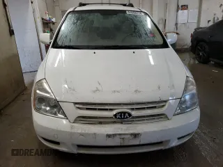 2008 Kia Sedona EX with VIN KNDMB233986237852, listed as a Copart auction lot 84666214 with 154,973 mi miles and Salvage Title. Bid and sale history available at carsss.com. Image 5.