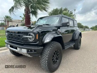 2023 Ford Bronco Raptor with VIN 1FMEE5JR1PLA80964, listed as a Copart auction lot 54699815 with 4,669 mi miles and Clean Title. Bid and sale history available at carsss.com. Image 2.