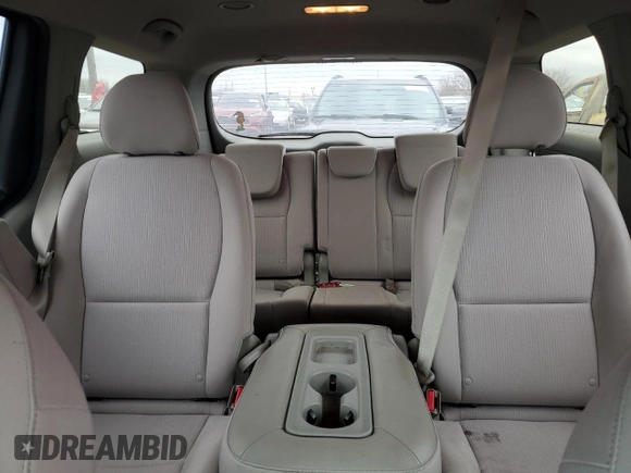 2020 Kia Sedona LX with VIN KNDMB5C15L6605842, listed as a Copart auction lot 43246275 with 115,057 mi miles and Salvage Title. Bid and sale history available at carsss.com. Image 10.