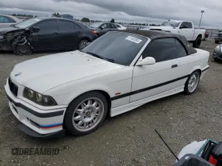 1998 BMW 3 Series M3 with VIN WBSBK0330WEC38995, listed as a Copart auction lot 51383385 with 165,517 mi miles and Salvage Title. Bid and sale history available at carsss.com. Image 1.