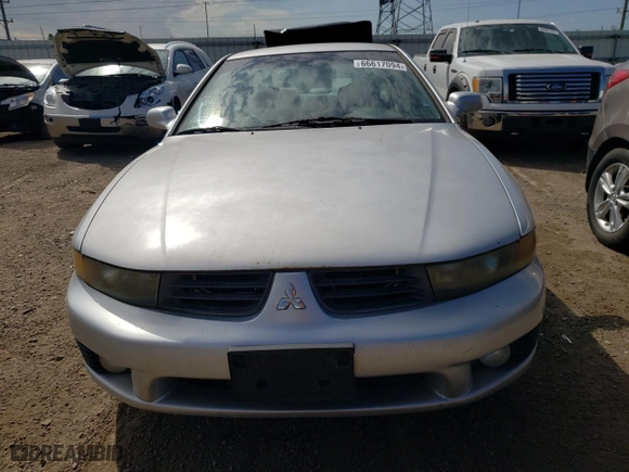 2002 Mitsubishi Galant ES with VIN 4A3AA46G02E138640, listed as a Copart auction lot 66617094 with 96997 miles and Clean Title. Bid and sale history available at carsss.com. Image 5.