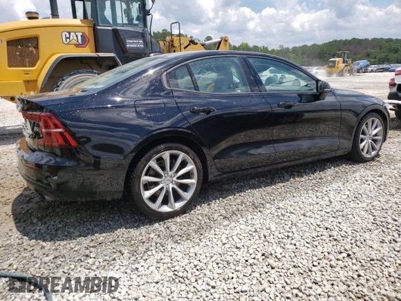 2020 Volvo S60 Momentum with VIN 7JR102FK5LG054917, listed as a Copart auction lot 58849764 with 84,317 mi miles and Salvage Title. Bid and sale history available at carsss.com. Image 3.