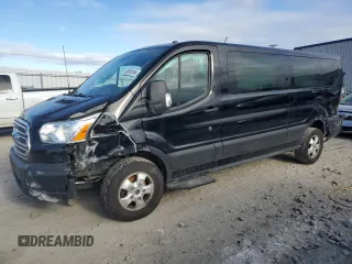 2019 Ford Transit Passenger XL with VIN 1FBZX2ZM5KKA77799, listed as a Copart auction lot 86916184 with 152,833 mi miles and Salvage Title. Bid and sale history available at carsss.com. Image 1.