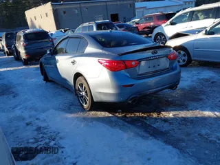 2017 Infiniti Q50 3.0t Premium with VIN JN1EV7AR0HM838534, listed as a IAAI auction lot 41625322 with 130,090 mi miles. Bid and sale history available at carsss.com. Image 3.