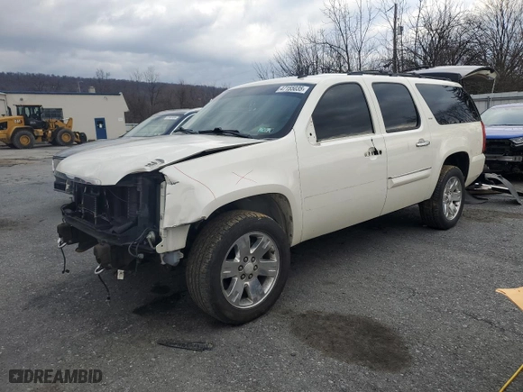 2008 GMC Yukon XL SLT w/4SB with VIN 1GKFK16388R212510, listed as a Copart auction lot 47155035 with 215,937 mi miles and Salvage Title. Bid and sale history available at carsss.com. Image 1.