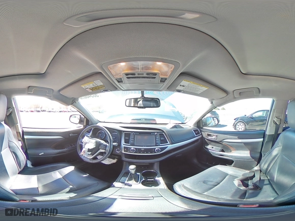 2014 Toyota Highlander XLE with VIN 5TDJKRFH8ES029640, listed as a Copart auction lot 50546655 with 87,376 mi miles and Salvage Title. Bid and sale history available at carsss.com. Image 16.