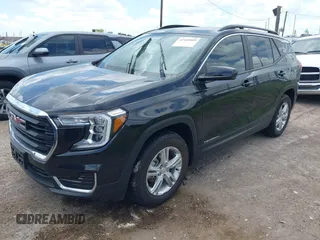 2024 GMC Terrain SLE with VIN 3GKALMEG4RL249320, listed as a IAAI auction lot 42445409 with Not provided miles and . Bid and sale history available at DreamBid. Image 2.