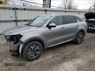 2022 Kia Sorento S with VIN KNDRG4LG3N5090659, listed as a Copart auction lot 46125235 with 50,448 mi miles and Salvage title. Bid and sale history available at DreamBid. Image 1.