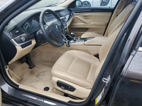 2014 BMW 5 Series 528i with VIN WBA5A5C52ED508037, listed as a Copart auction lot 48415255 with 160,357 mi miles and Salvage Title. Bid and sale history available at carsss.com. Image 7.