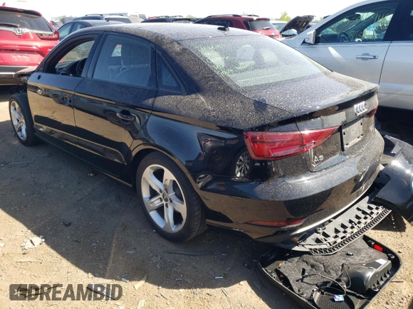 2017 Audi A3 Sedan Premium with VIN WAUB8GFF3H1032076, listed as a Copart auction lot 52862294 with 76,315 mi miles. Bid and sale history available at carsss.com. Image 2.