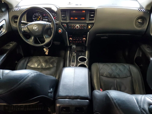 2015 Nissan Pathfinder SL with VIN 5N1AR2MM5FC714180, listed as a Copart auction lot 56580415 with 124,512 mi miles and Non repairable. Bid and sale history available at DreamBid. Image 8.