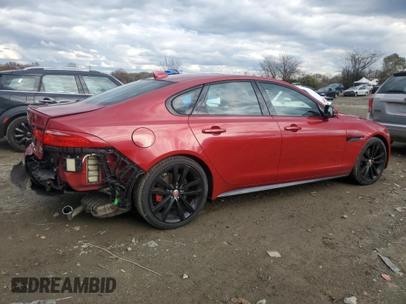2016 Jaguar XF S with VIN SAJBM4BV6GCY16976, listed as a Copart auction lot 81841204 with 80,768 mi miles and Salvage Title. Bid and sale history available at carsss.com. Image 3.