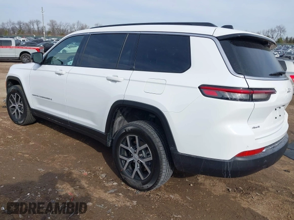 2024 Jeep Grand Cherokee Limited with VIN 1C4RJKBG2R8625086, listed as a IAAI auction lot 41461558 with 3,001 mi miles and . Bid and sale history available at DreamBid. Image 3.