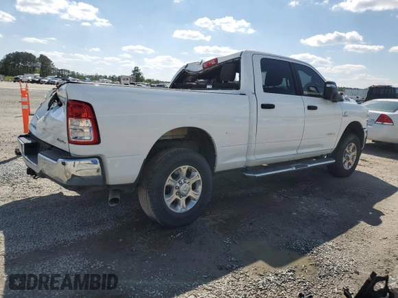 2024 Ram 2500 Big Horn with VIN 3C6UR5DL9RG340644, listed as a Copart auction lot 52282745 with 30,543 mi miles and Clean Title. Bid and sale history available at carsss.com. Image 3.