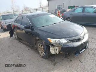 2012 Toyota Camry L with VIN 4T1BF1FK7CU125950, listed as a IAAI auction lot 41657023 with 202,057 mi miles. Bid and sale history available at carsss.com. Image 1.