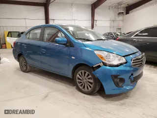 2018 Mitsubishi Mirage G4 ES with VIN ML32F3FJ5JHF10572, listed as a Copart auction lot 47369465 with 56,900 mi miles and Salvage Title. Bid and sale history available at carsss.com. Image 4.