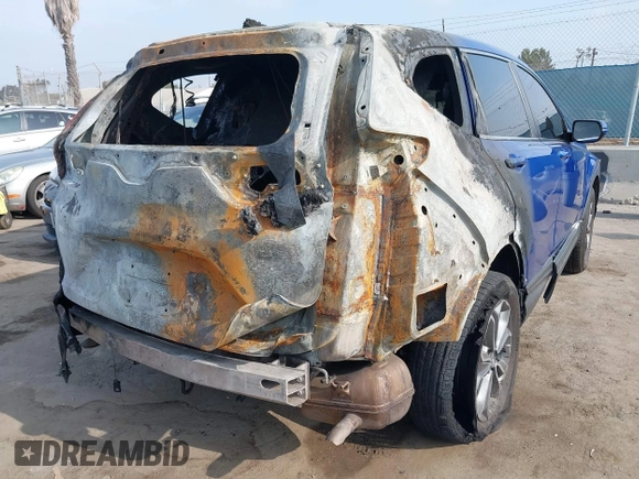 2021 Honda CR-V EX with VIN 7FARW2H50ME035831, listed as a IAAI auction lot 42406871 with Not provided miles and . Bid and sale history available at DreamBid. Image 4.