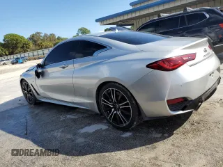 2018 Infiniti Q60 Sport with VIN JN1EV7EK8JM343260, listed as a Copart auction lot 77570344 with 74,508 mi miles and Non Repairable. Bid and sale history available at DreamBid. Image 2.